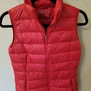 EDDIE BAUER RED VEST